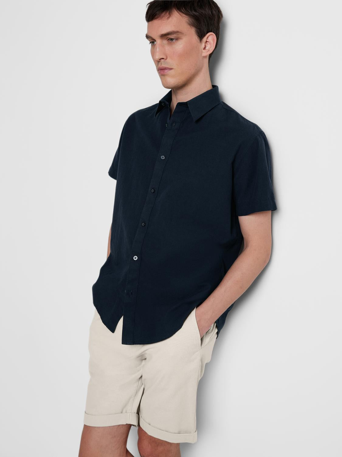 Luton Flex Shorts - Beige/ Pure Cashmere