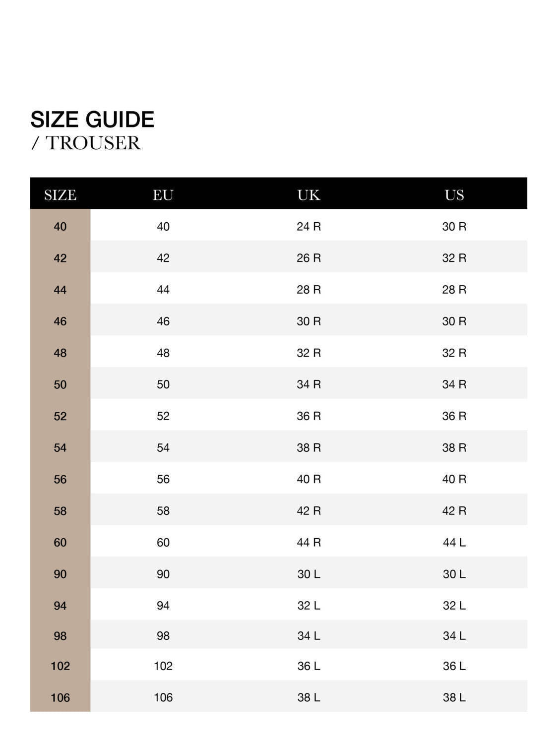 Oasis Lin Dressbukse - Beige/ Sand