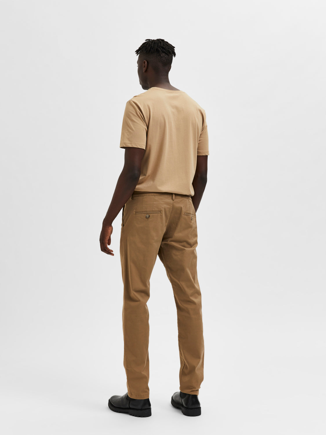 Slim Miles Chinos - Brun/ Ermine