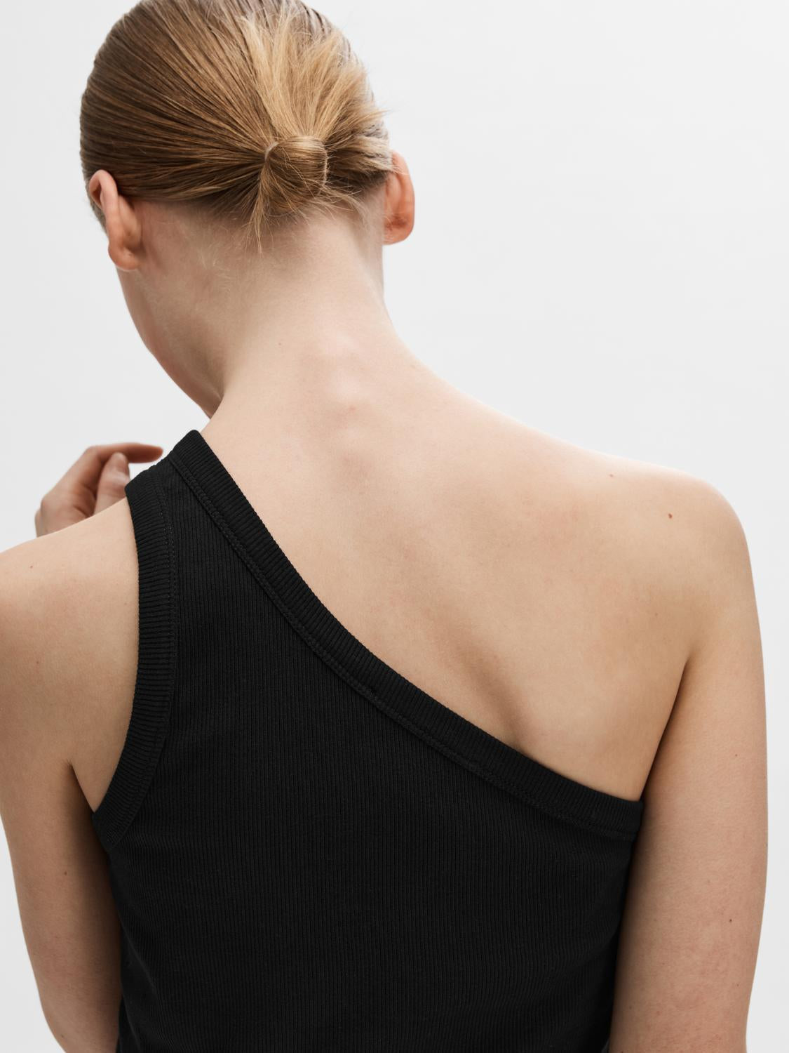 Anna tank topp - Sort