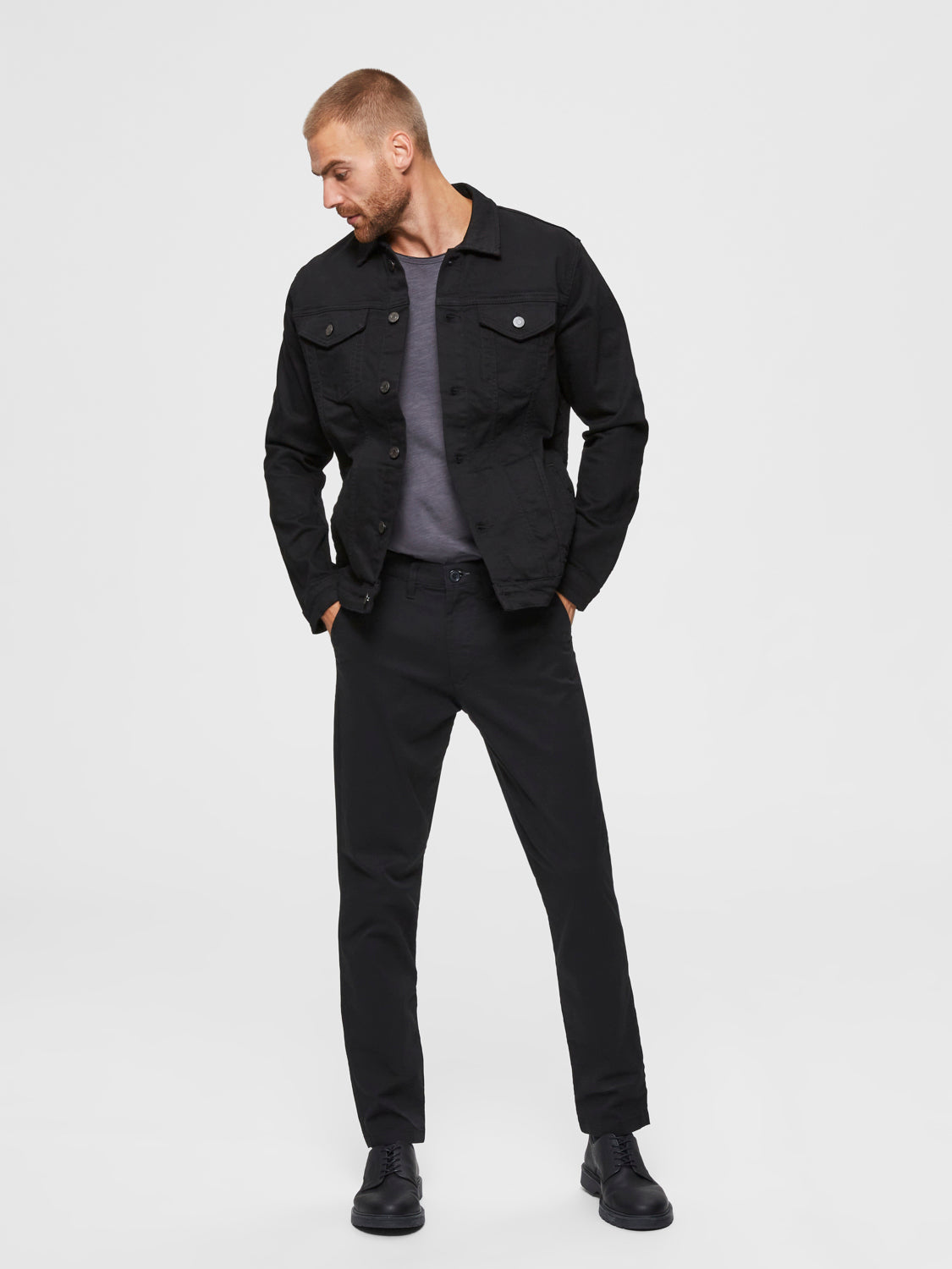 SLHSLIM-MILES Pants - Black