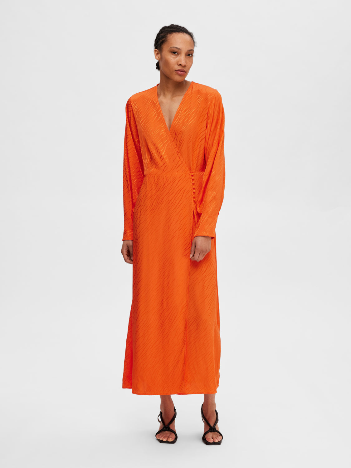 Abienne kjole - Orange/ Orangeade
