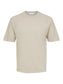 Daniel kort arm genser - Beige/ Oatmeal