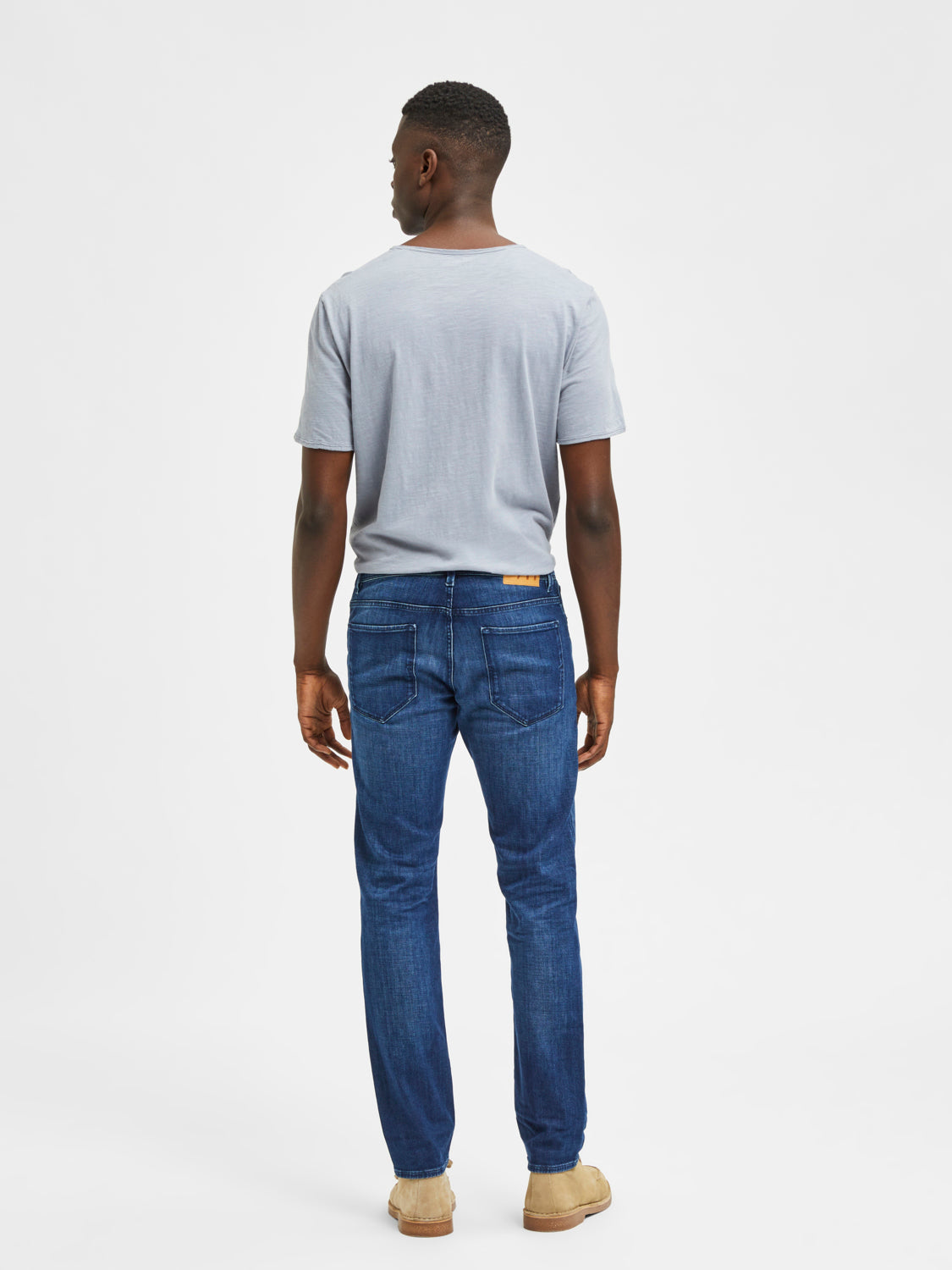 SLHSTRAIGHT-SCOTT Jeans - Medium Blue Denim