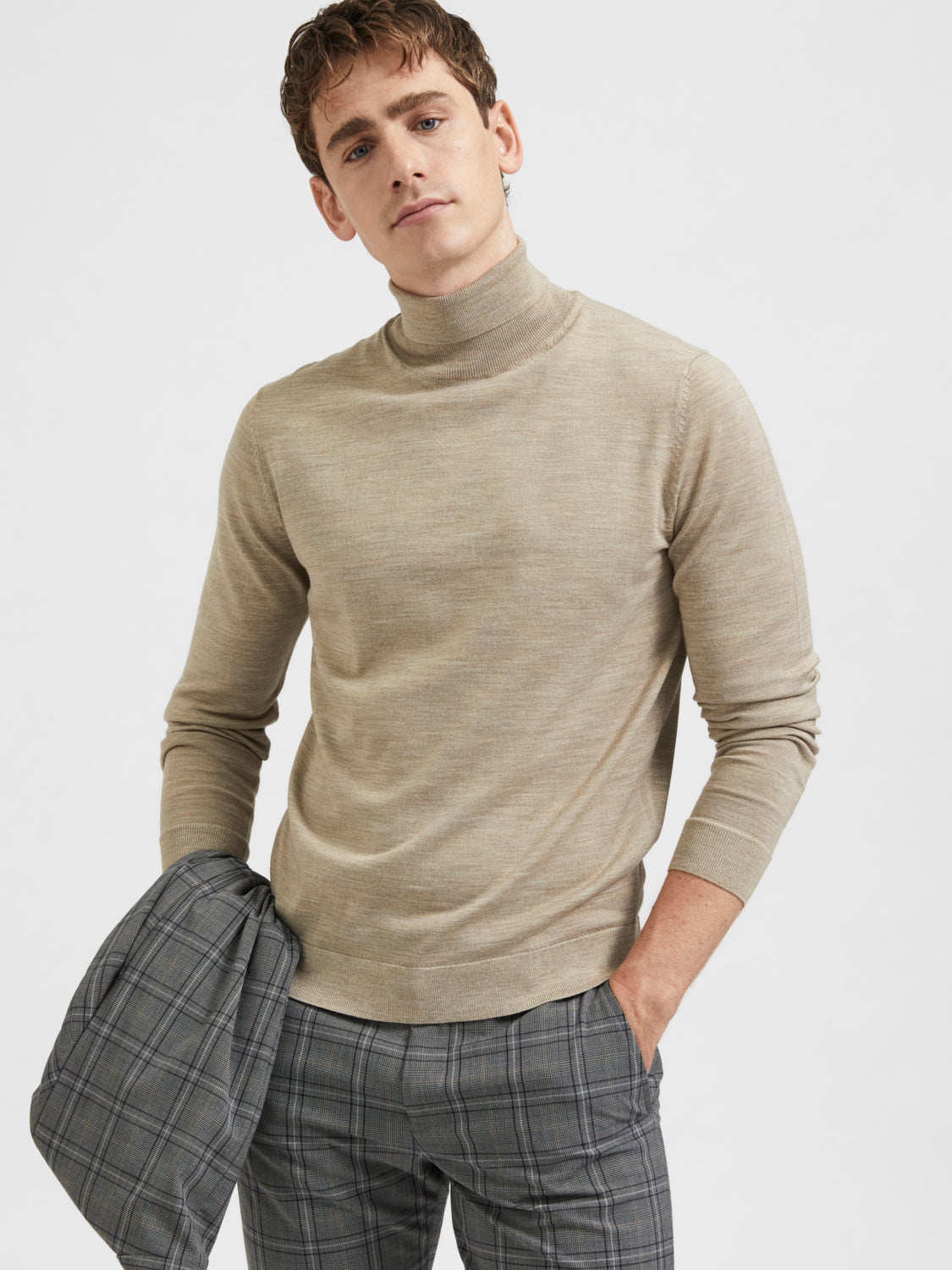 SELECTED HOMME - TOWN Pullover - Kelp