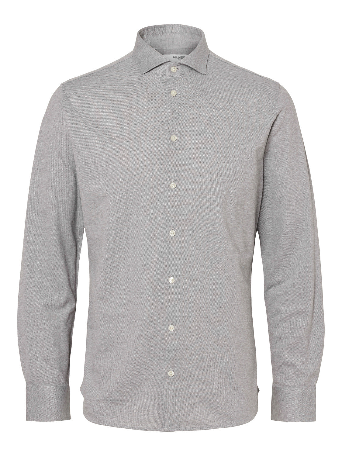 SELECTED HOMME - SLIM BOND-PIQUE Shirts - Pure Cashmere