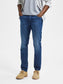 SLHSTRAIGHT-SCOTT Jeans - Medium Blue Denim