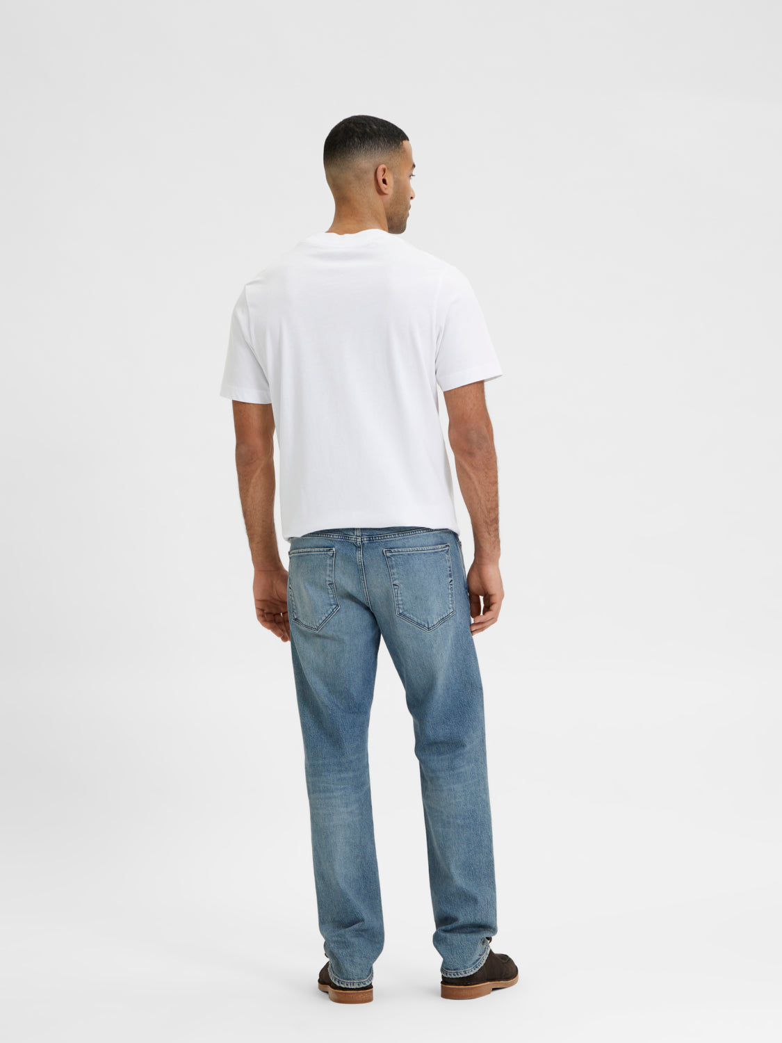 SLHSTRAIGHT-SCOTT Jeans - Light Blue Denim