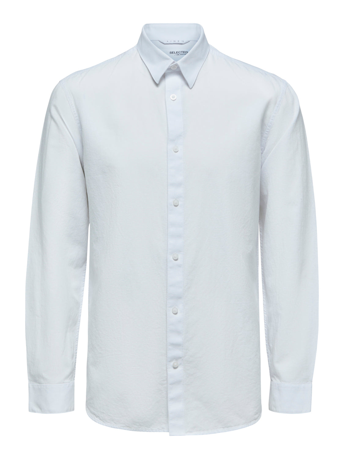 SLIM NEW-LINEN Shirts - White
