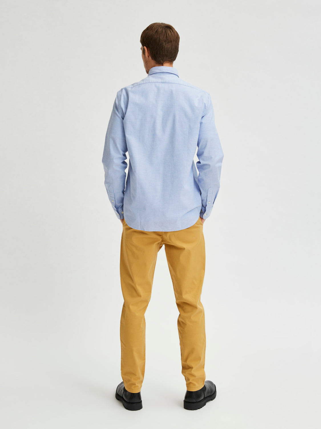REG RICK-OX Shirts - Light Blue