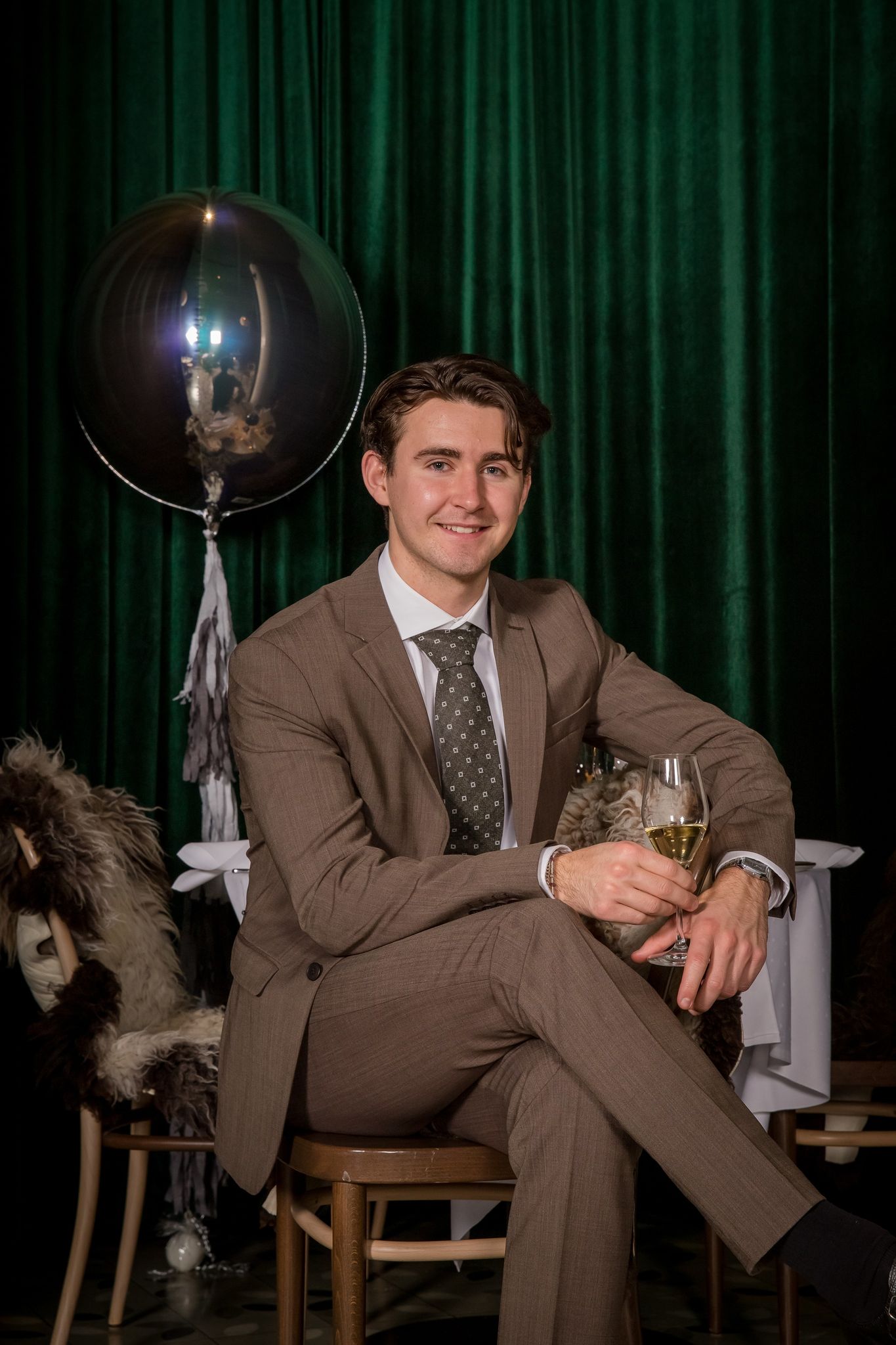 Elon Dressjakke Blazer - Brun/ Camel