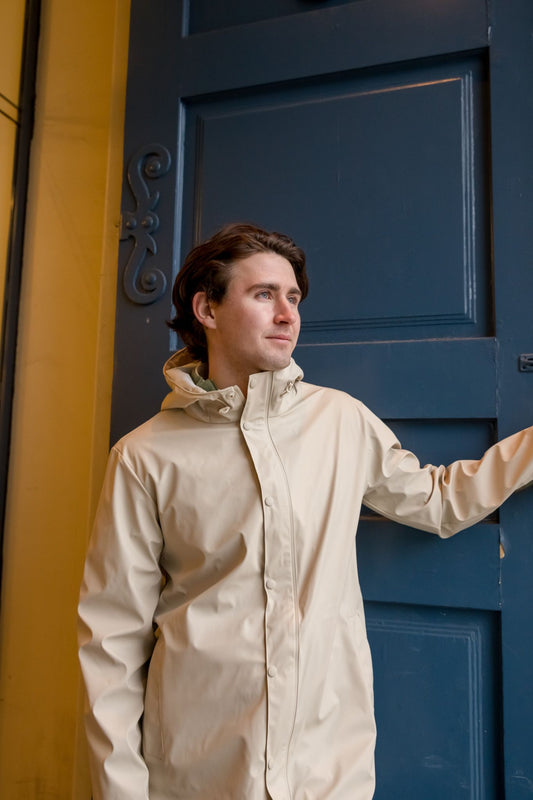 SELECTED HOMME - MAGNUS Rain Coat - Oatmeal