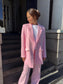 SELECTED FEMME - NEW MYLA BLAZER - ROSA