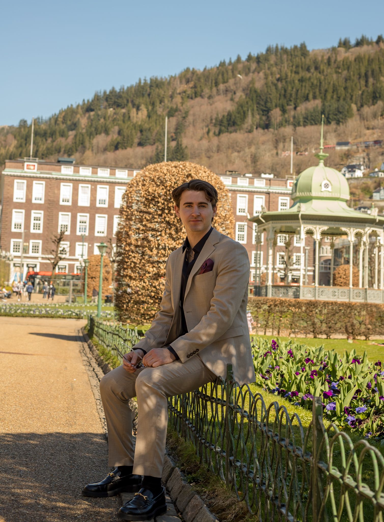 Neil Dressjakke Blazer - Beige/ Sand