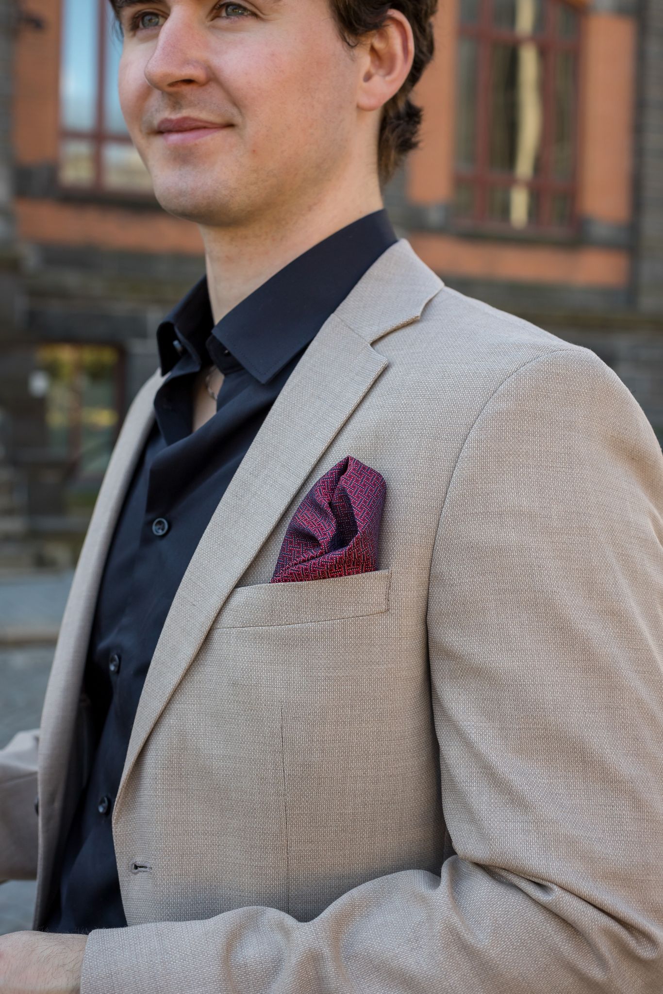 Neil Dressjakke Blazer - Beige/ Sand