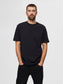 SELECTED HOMME - RELAX COLMAN 200 T-Shirt - Black