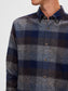SELECTED HOMME - REGROBIN-FLANNEL Shirts - Dark Blue