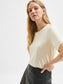 SELECTED FEMME -  STELLA T-Shirt - Sandshell