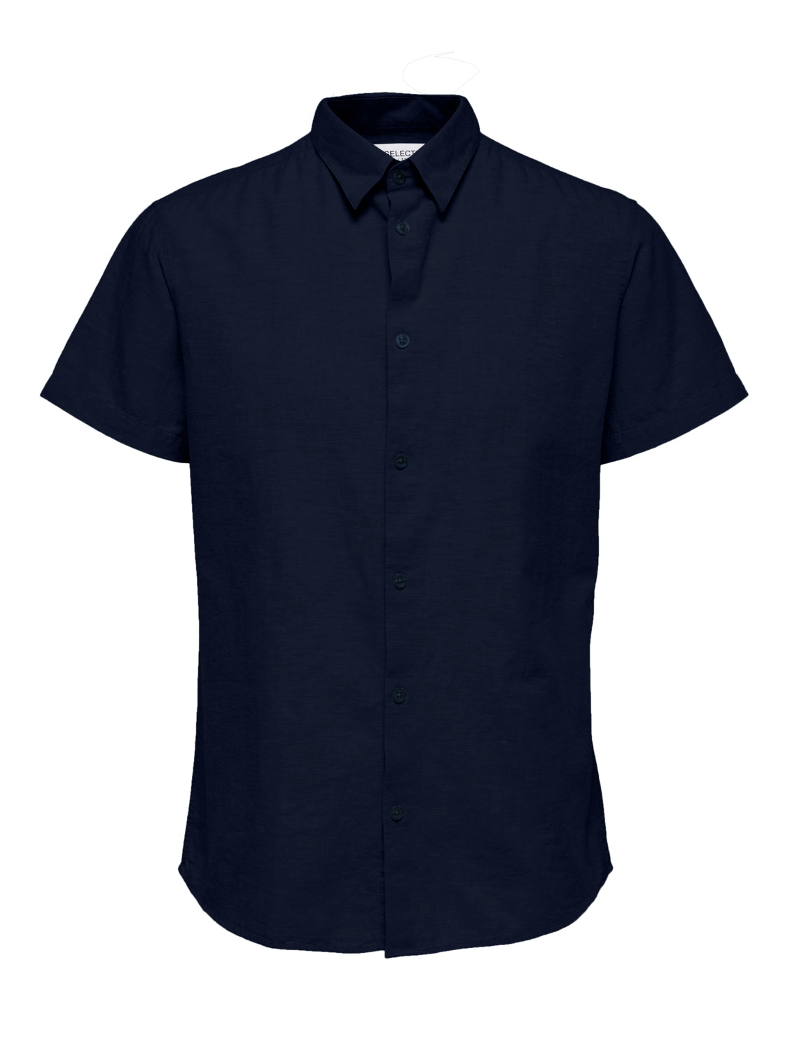REG NEW-LINEN Shirts - Navy Blazer