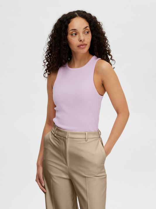 SELECTED FEMME - ANNA Tank Top - Sweet Lilac