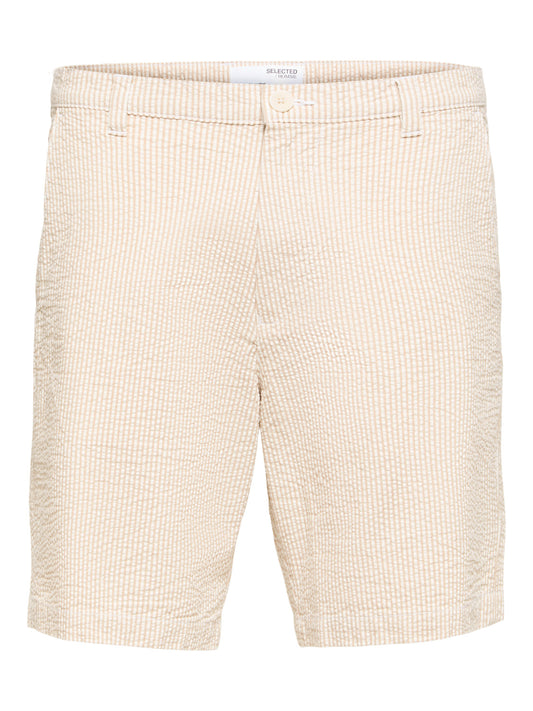 SELECTED HOMME - COMFORT-PIER Shorts - Egret