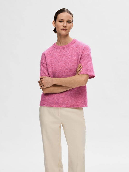 SELECTED FEMME - MALINE-LILIANA Pullover - Phlox Pink