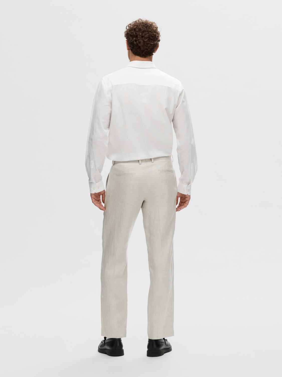 Regular Will Lin Dressbukse - Beige/ Sand