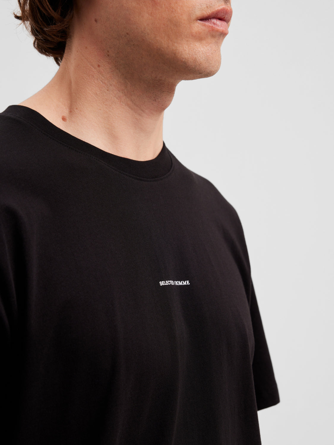 SELECTED HOMME - ASPEN T-Shirt - Black