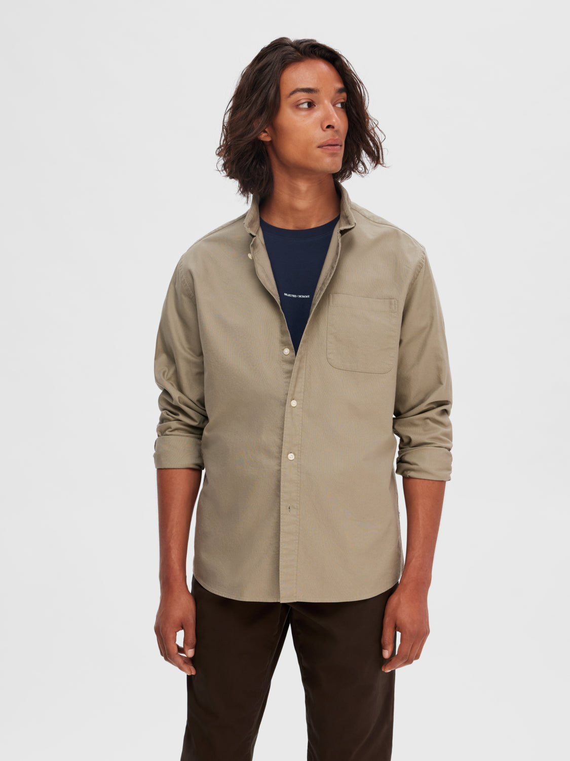 Reg Rick Ox Skjorte - Grønn/ Vetiver