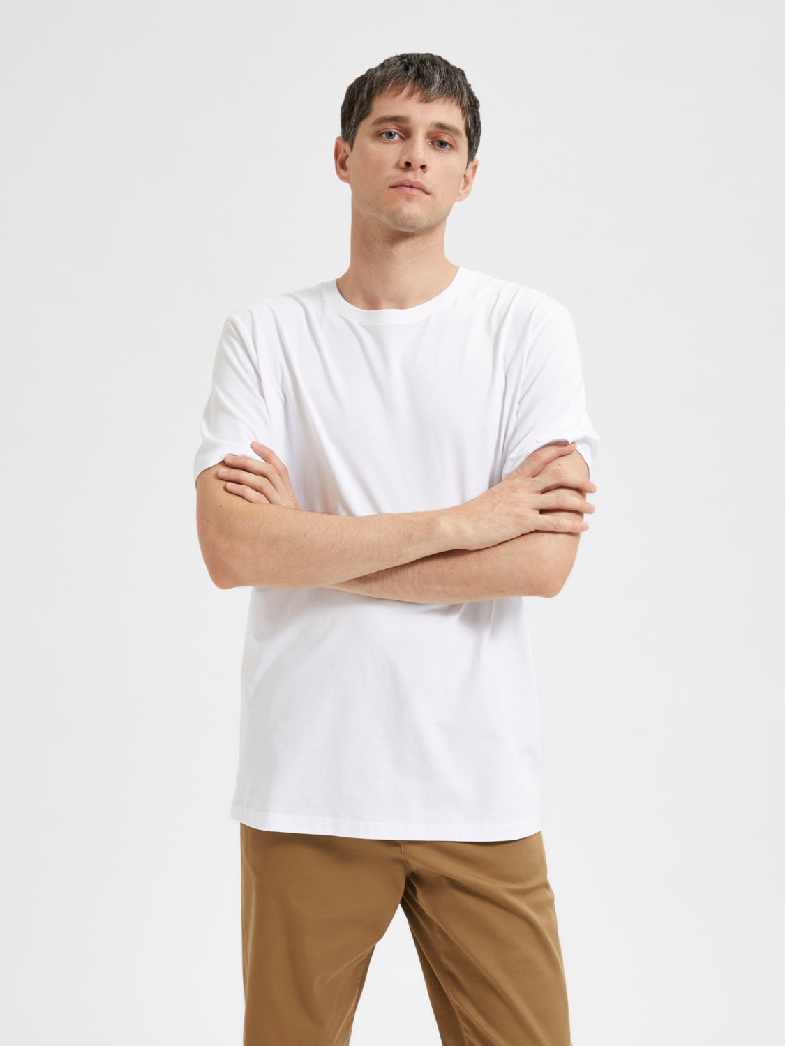 SELECTED HOMME - ASPEN T-Shirt - Bright White