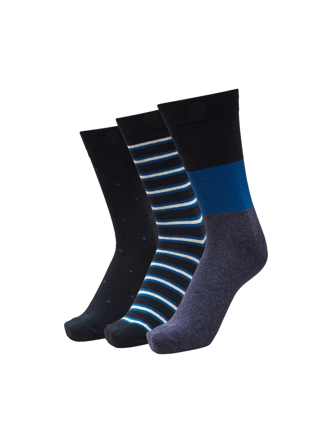 SLH3-PACK Socks - Dark Sapphire