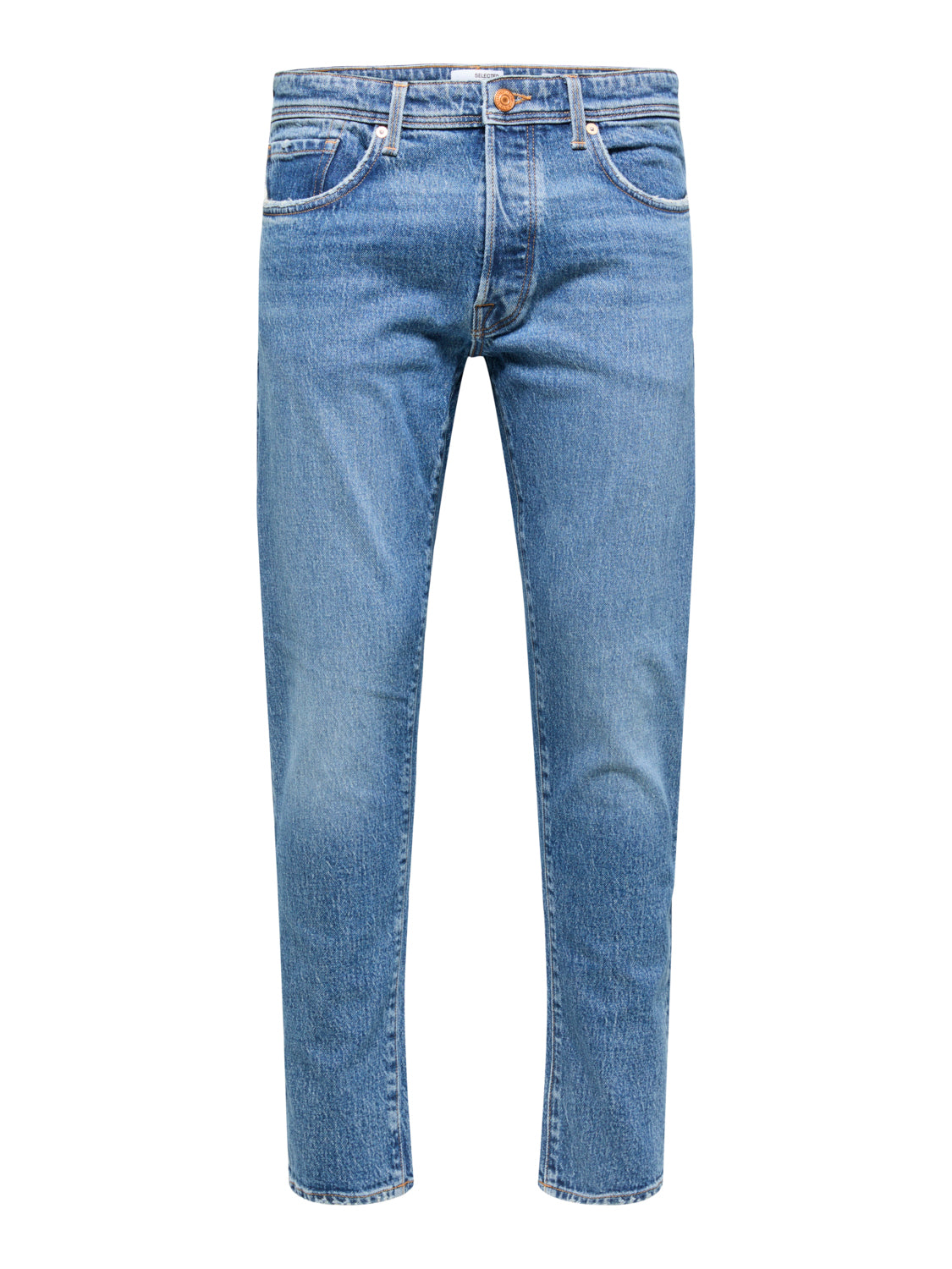 Slim Tape Toby Jeans - Blå/ Medium Blue Denim