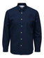 SLIM MARCEL Shirts - Navy Blazer
