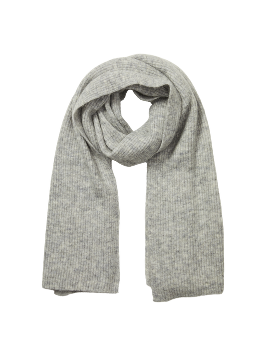 SELECTED FEMME - MALINE Scarf - Light Grey Melange