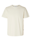 SELECTED HOMME - JOSEPH T-Shirt - Egret