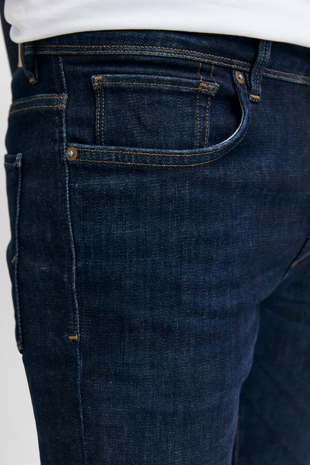 SELECTED HOMME - SLIM-LEON 6291 Jeans - Dark Blue Denim