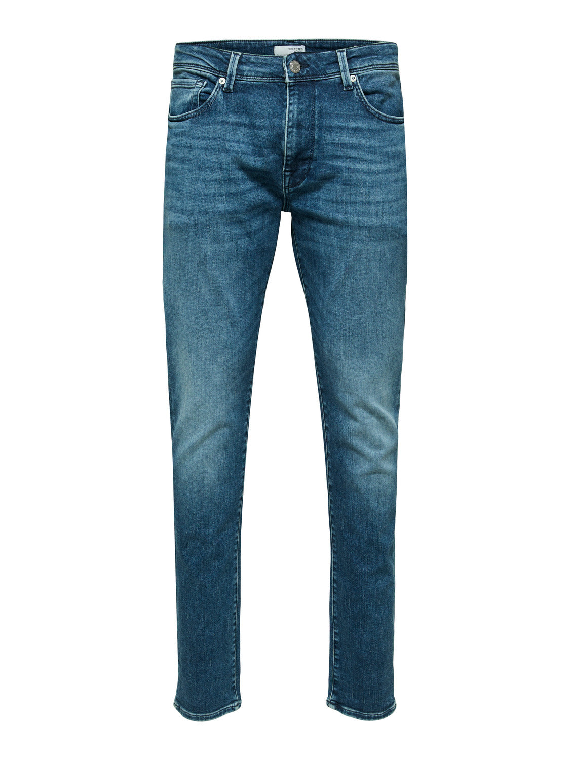 SELECTED HOMME - 175-SLIM LEON 31601 Jeans - Medium Blue Denim