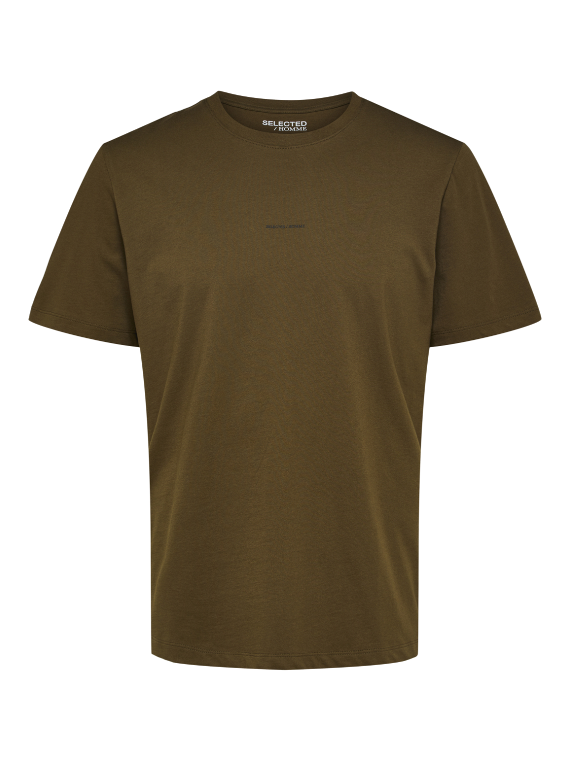 SELECTED HOMME - ASPEN T-Shirt - Dark Olive