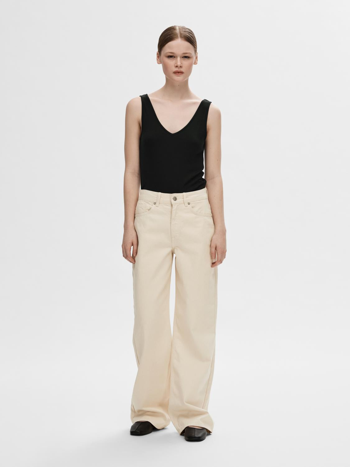 Dianna Tank Topp - Sort