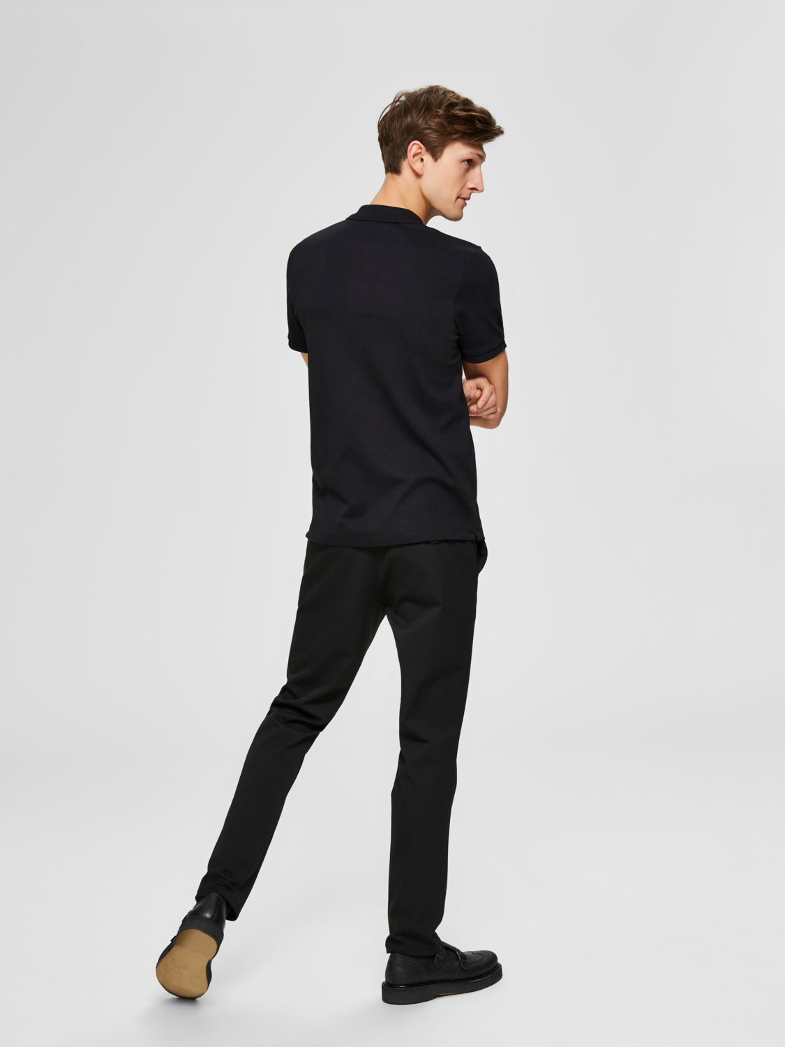 SLHPARIS Polo Shirt - Black
