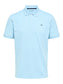 SELECTED HOMME - AZE Polo Shirt - Skyway