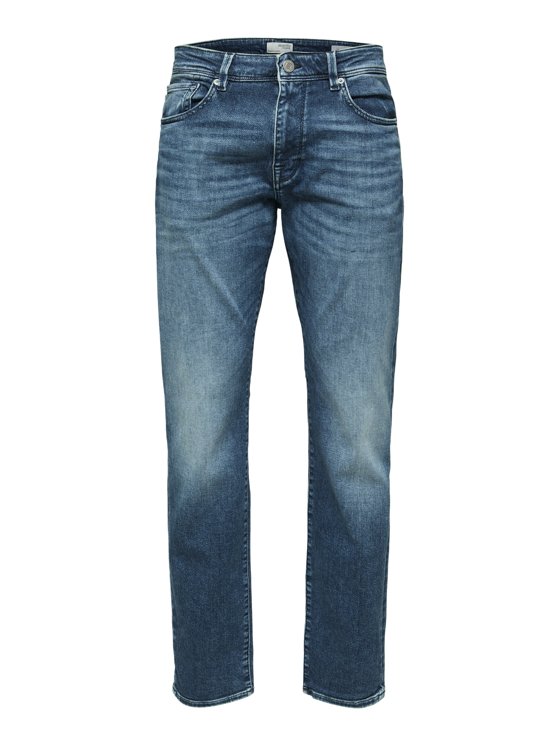 STRAIGHT SCOTT 31601 Jeans - Medium Blue Denim