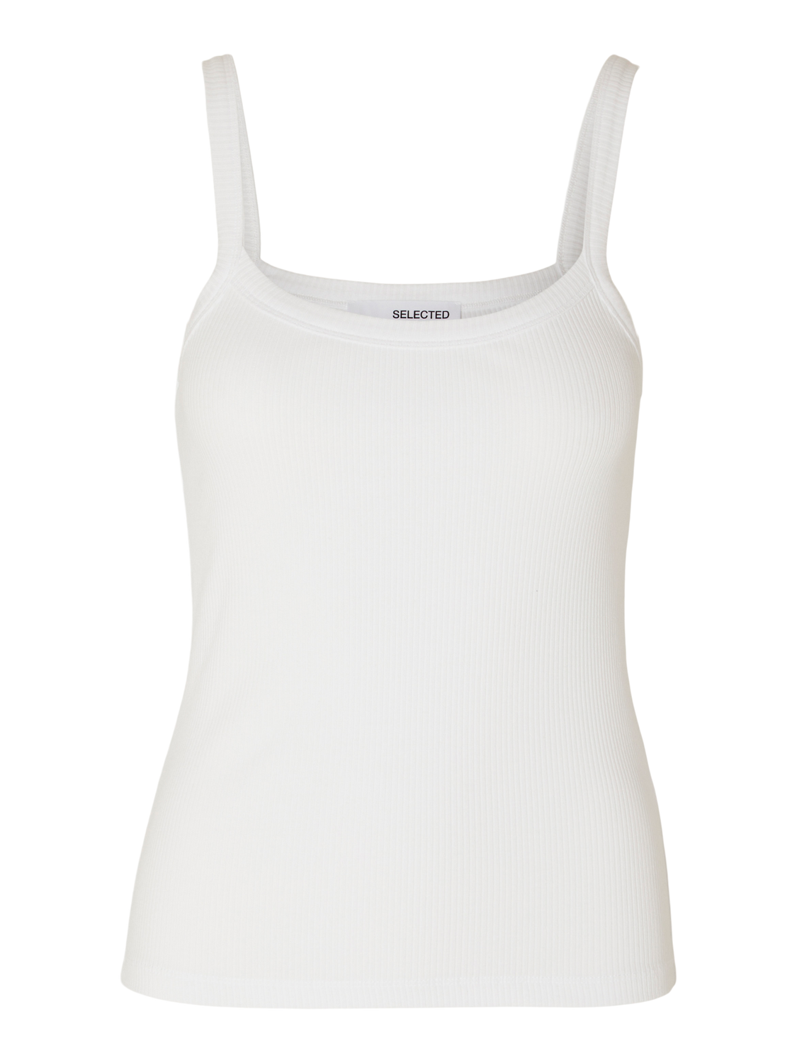 SELECTED FEMME - CELICA TANK TOPP - Bright White
