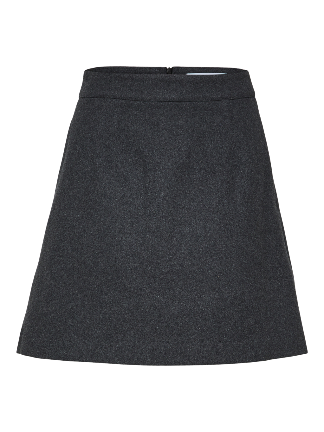 Mercy Ula kort skjørt - Grå/ Dark Grey Melange