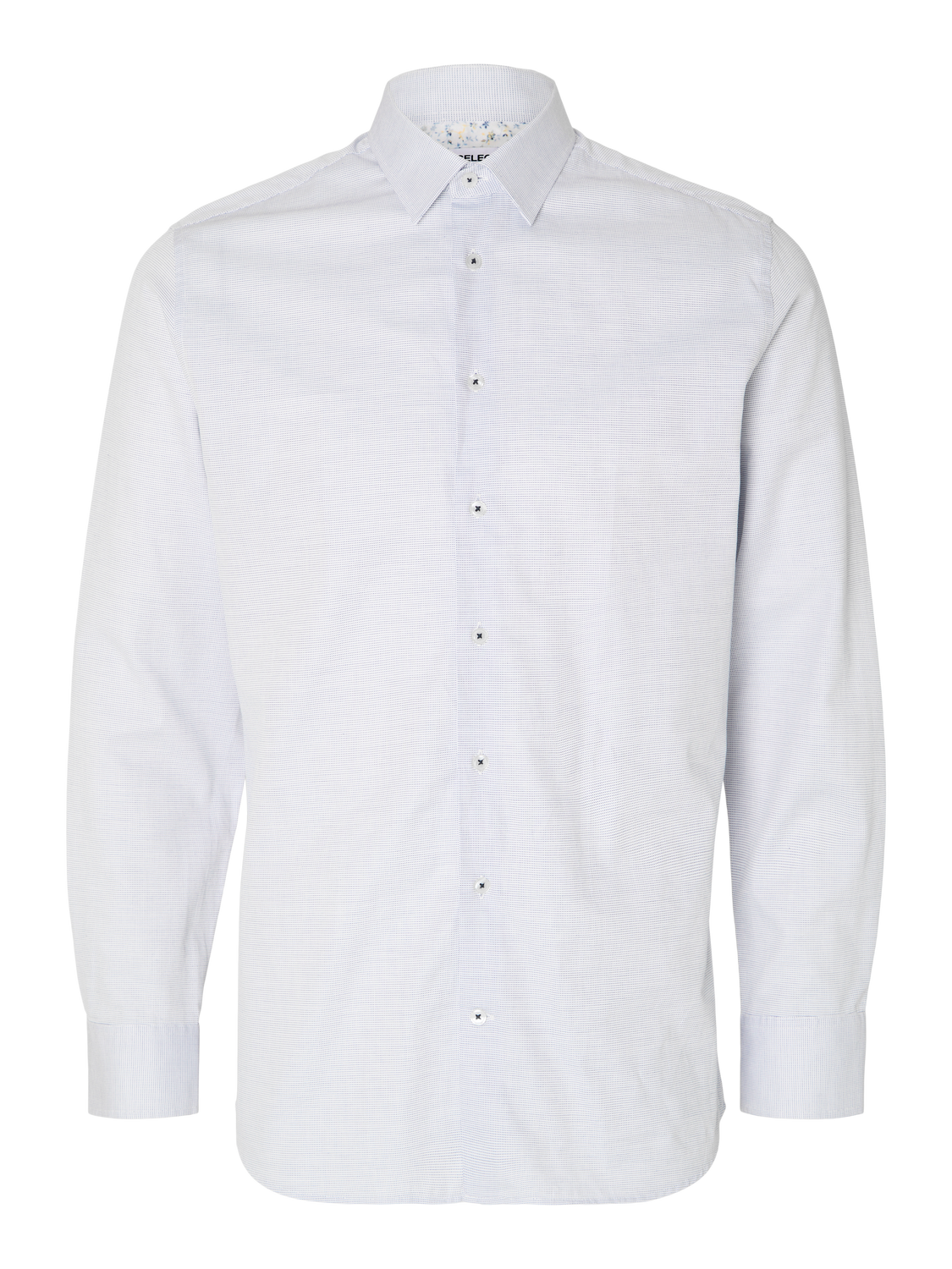 Slim Detail Skjorte - Hvit/ Bright White