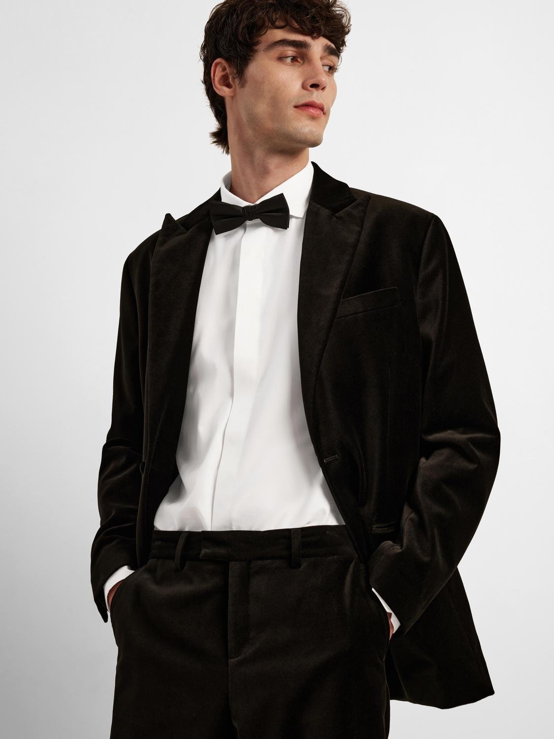 Ethan Slim Tux Skjorte - Hvit/ Bright White