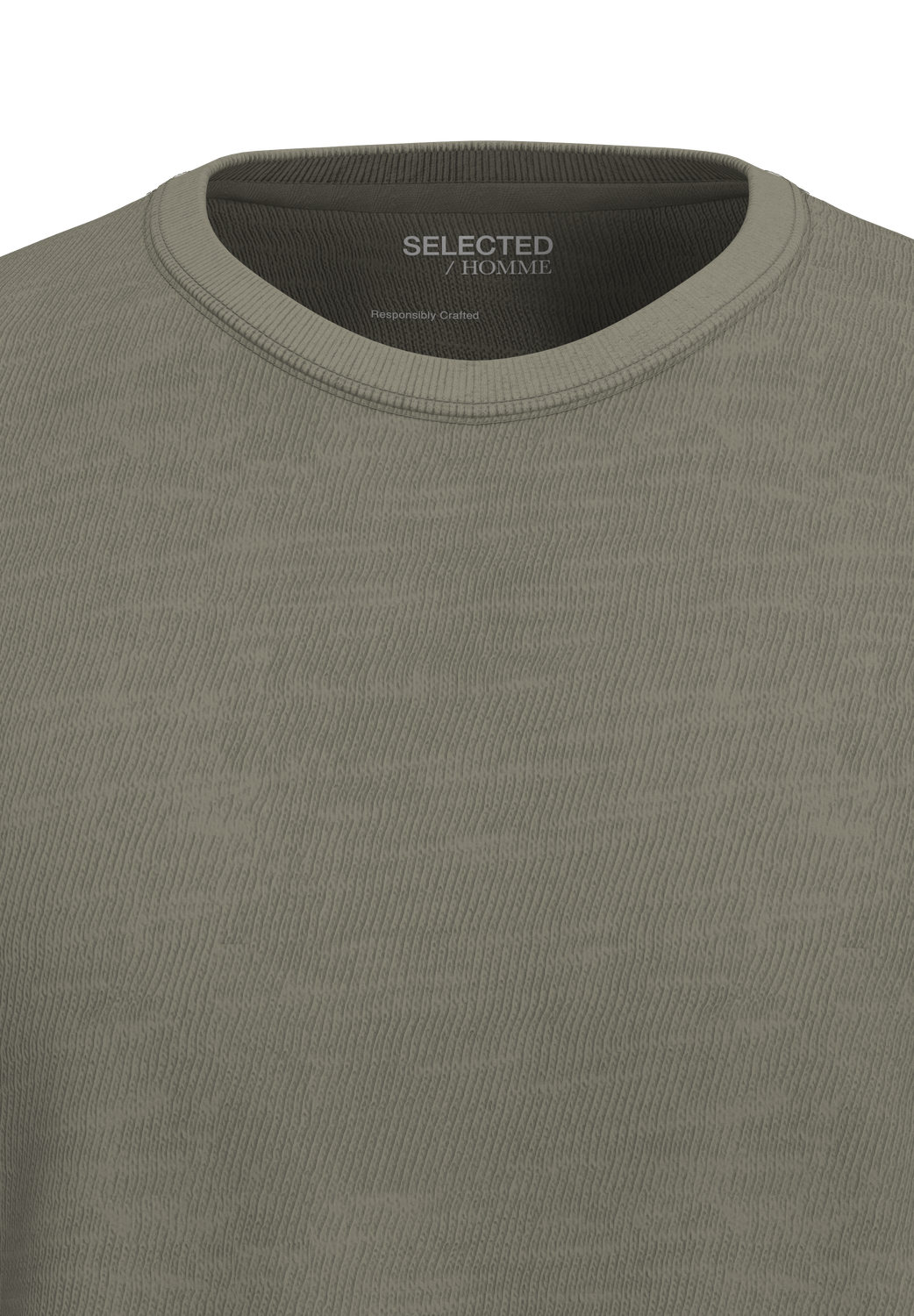 SELECTED HOMME - ASPEN T-Shirt - Vetiver