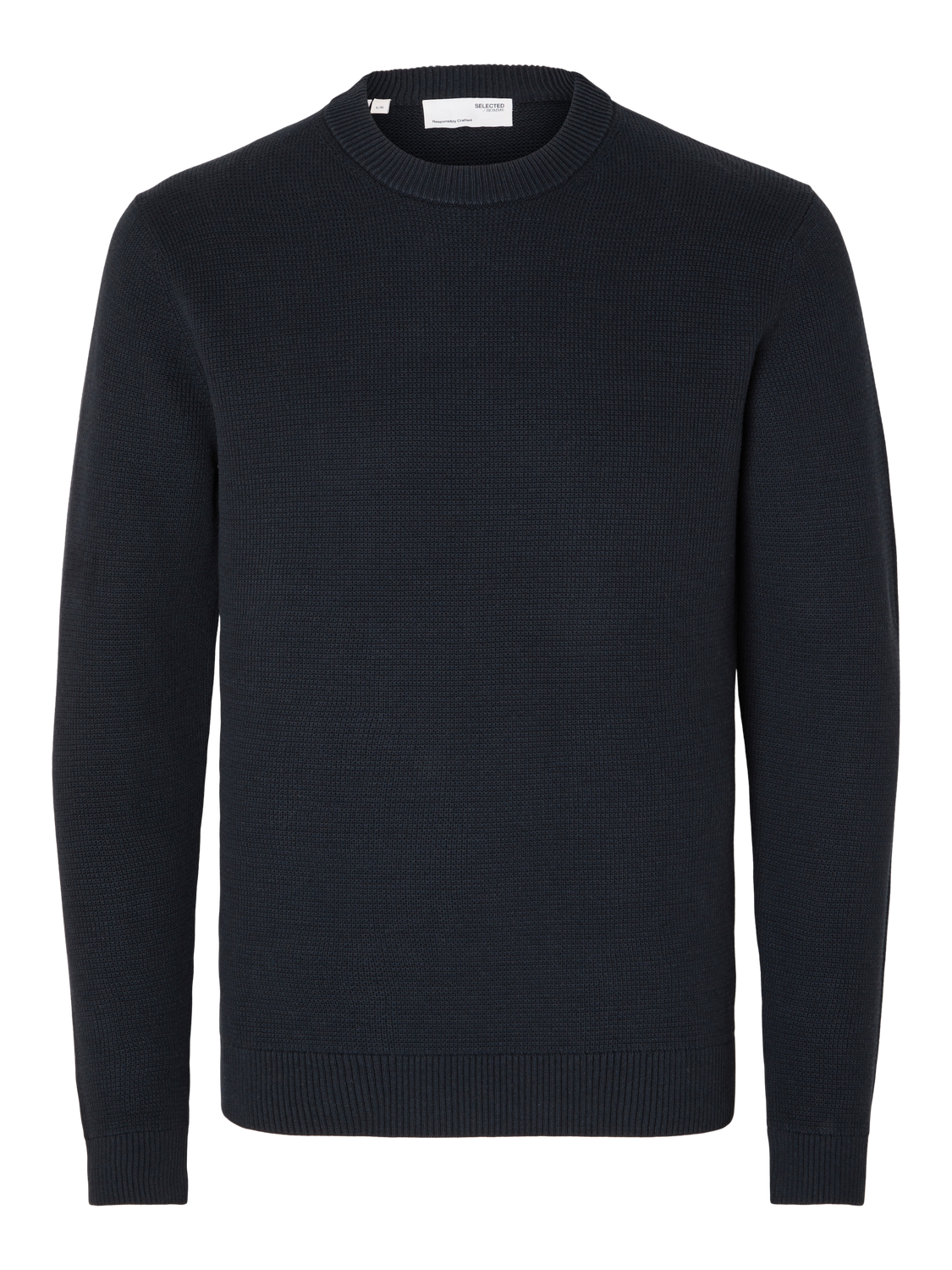 Dane genser med rund hals - Blå/ Sky Captain