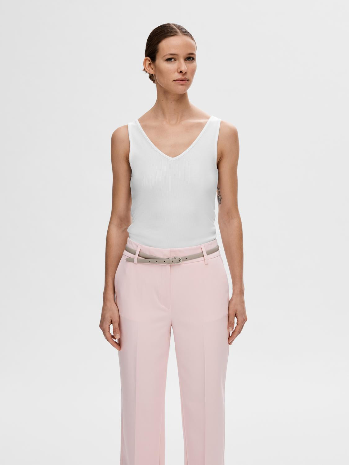 Dianna Tank Top - Hvit/ Bright White