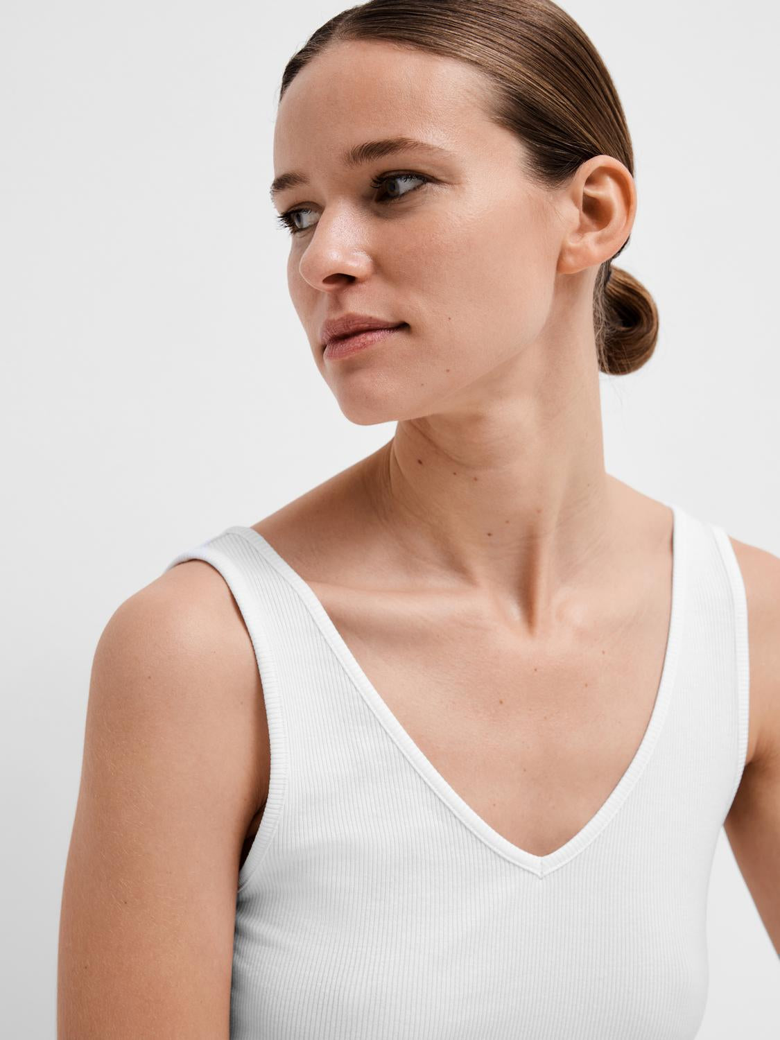 Dianna Tank Top - Hvit/ Bright White